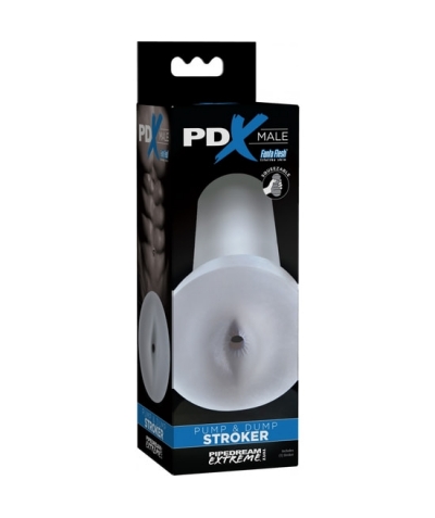 MALE PUMP &AMP;AMP;AMP;AMP Masturbador maschio pump and dump stroker pdx - trasparente