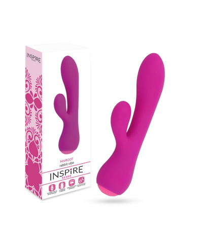 LILA Vibratore rabbit tecnologico in silicone ipoallergenico.