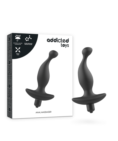 MASAJEADOR ANAL CON VIBRACIÓN Massaggiatore anale e prostatico in silicone premium