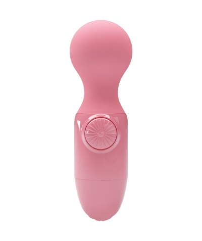 MINI MASAJEADOR PERSONAL ROSA Mini massaggiatore vibrante in silicone per piacere