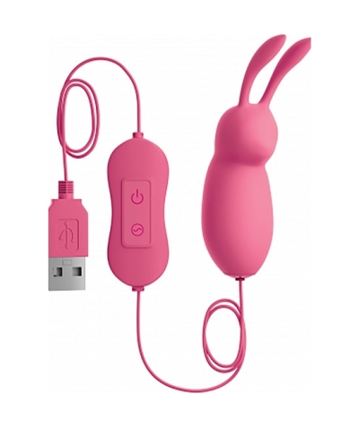 OMG! BULLETS  WAVE Omg carino coniglio potente vibratore usb rosa