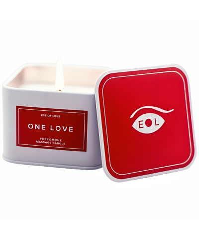 ONE LOVE Candela 3 in 1 per massaggio sensuale.