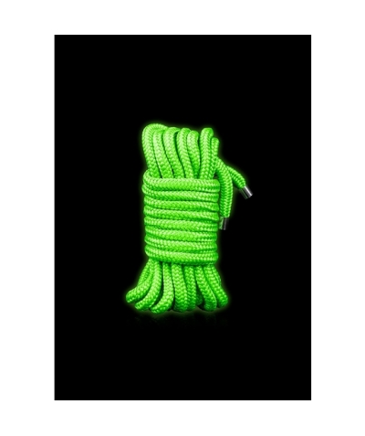 OUCH! CUERDA 5M/16 STRINGS Ahia! - corda verde neon - 5m/16 corde - luminosa al buio