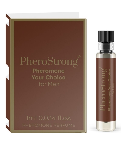 YOUR CHOICE MEN DISPENSADOR Profumo maschile con feromoni per attrarre donne.