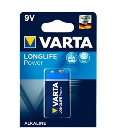 PILA TIPO 6LR61/6LP3146 9V Batteria alcalina a lunga durata 9 v lr61 blister*1