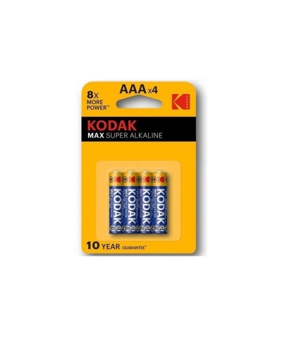 SÚPER MAX KODAK Batterie alcaline aaa per dispositivi elettronici.