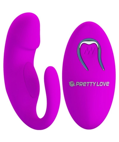 PINZA ESTIMULADORA CONTROL REM Giocattolo vibratore per stimolazione intima femminile doppia