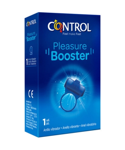 PLEASURE BOOSTER Giocattoli di controllo anello vibratore piacere booster