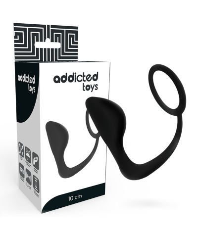 COCK RING CON PLUG Prodotto innovativo: dilatatore anale con anello per pene