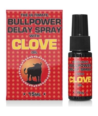 POWER CLOVE SPRAY RETARDANTE Bull power chiodi di garofano cobeco ritardante spray 15ml