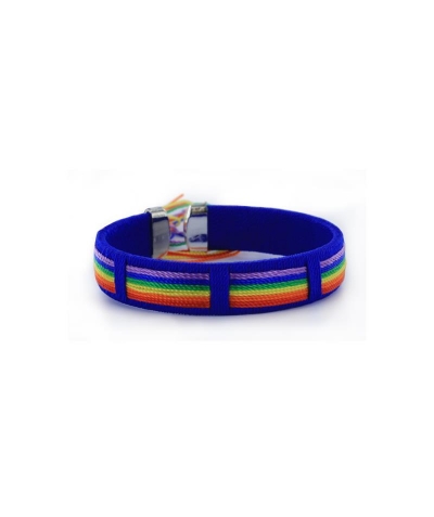 PULSERA 6 HILOS BANDERA LGBT+ Braccialetto colorato che mostra l'orgoglio lgbtq+