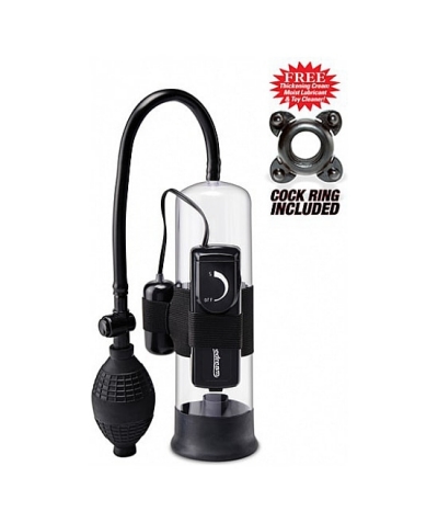 PUMP WORX BOOST VIBRATION Pompa aspirazione vibrante worx per principianti colore nero