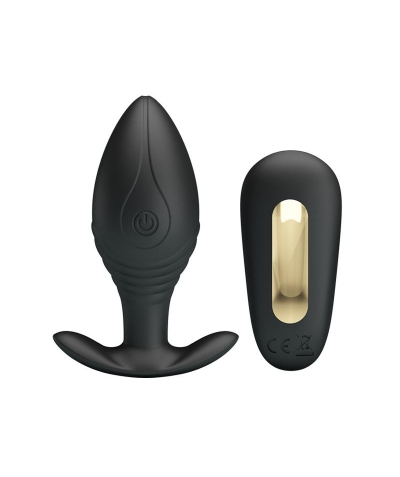 REGINA ROYAL PLUG ANAL CON CON Plug anale vibratore in silicone, varie funzioni