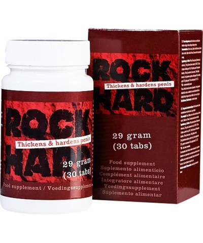 ROCK HARD FOR MEN  Capsule per organi sessuali