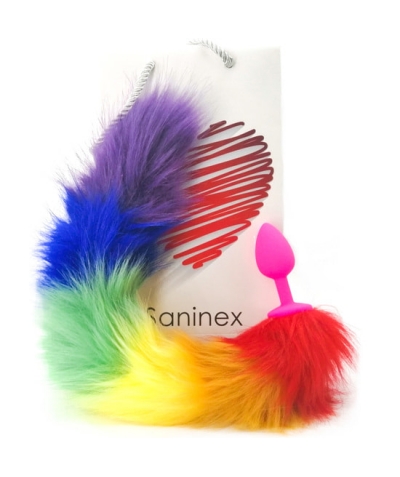 SANINEX PLUG  TAIL Saninex sensation - spina coda arcobaleno unisex