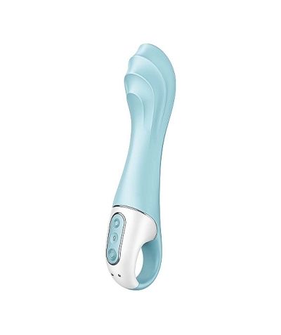 SATISFYER AIR PUMP VIBRADOR 5+ Vibratore gonfiabile per stimolazione profonda. stimolazione completa.