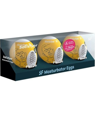 MASTURBATOR EGG SET Satisfyer set di uova per masturbarsi birichine - 3 pezzi