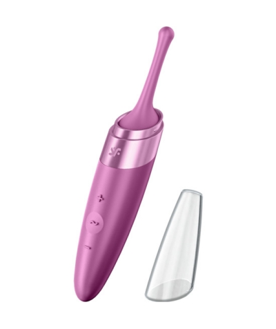 SATISFYER TWIRLING DELIGHT Stimolatore per clitoride twirling delight - viola