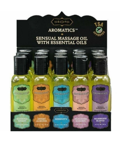 SENSUAL SERENITY Kit sensuale con oli da massaggio variati