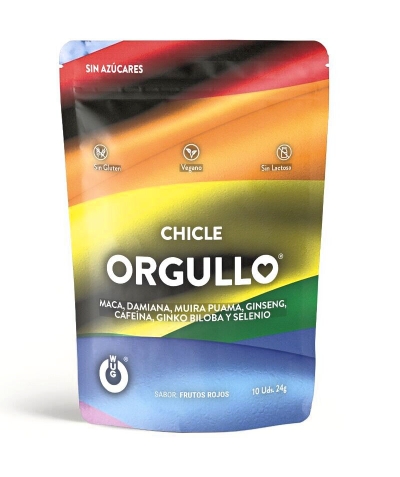 ORGULLO CHICLE Integratore per aumentare desiderio e piacere sessuale