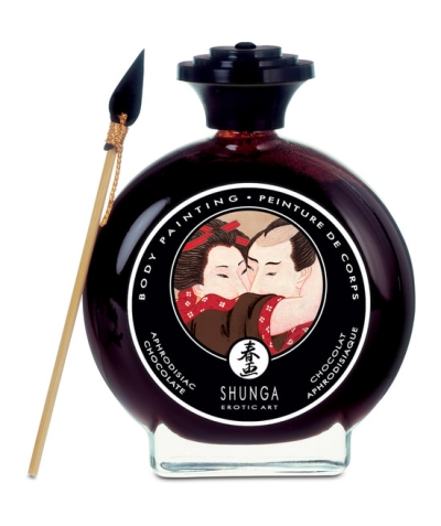 SHUNGA BODY PAINTING Combina i giochi erotici con sapori proibiti.