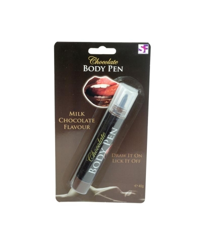 BODY PEN CHOCOLATE Penna commestibile al sapore di cioccolato erotico