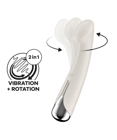 SATISFYER SPINNING G-SPOT 1 Vibratore punto g, vibrazioni e rotazioni multiple.