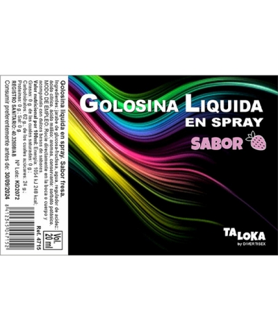 SPRAY GOLOSINA SABOR Caramelle liquide in spray di diversi gusti