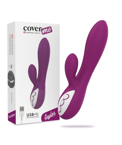 TAYLOR CONEJO  Vibratore doppio in silicone con 12 programmi