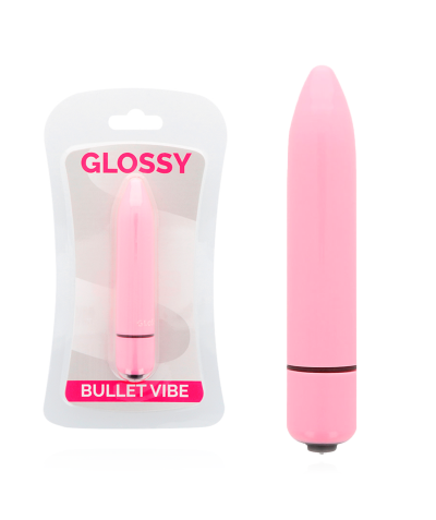 VIBRADOR Vibrazione compatta glossy per stimolare zone sensibili.