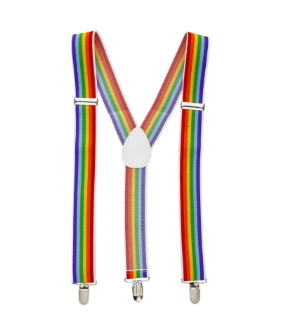 TIRANTES COLORES BANDERA LGBT+ Spalline regolabili con colori della bandiera lgbt+