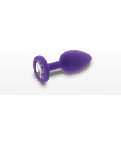 DIAMOND BOOTY JEWEL SMALL Plug anale in silicone di piccole dimensioni