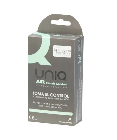 UNIQ AIR Preservativi femminili uniq air: protezione sessuale innovativa