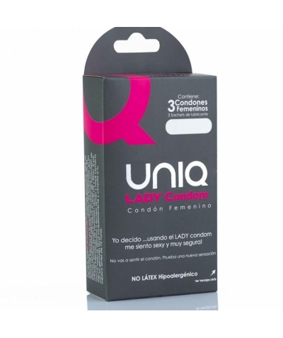 UNIQ LADY Preservativi femminili per protezione e piacere