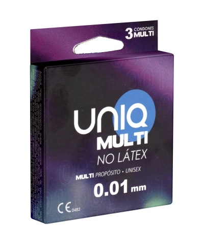 UNIQ MULTI Preservativi uniq multisex: innovazione nella protezione intima