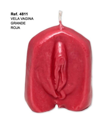 VELA VAGINA Candela decorativa que celebra la diversidad y sensualidad.