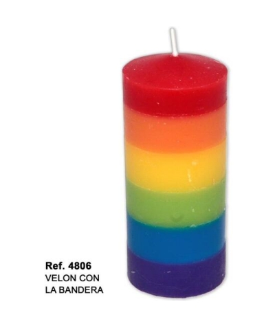 VELÓN GRANDE Vela pride di vivelavita: funzionale, colorata, speciale.