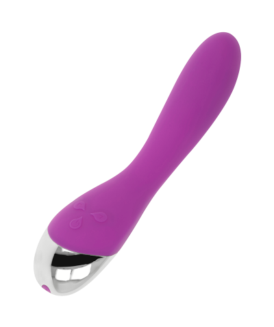 VIBRADOR Vibratore curvo in silicone con 6 velocità