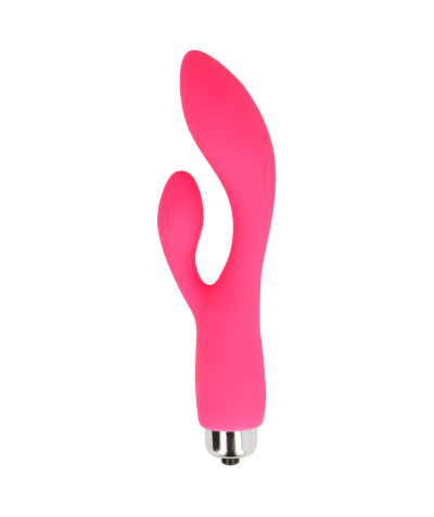 RABBIT  EDGE Vibratore con rabbit in silicone rosa