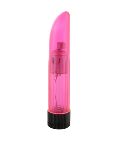 CRYSTAL CLEAR LADYFINGER PINK Vibratore lady finger rosa trasparente