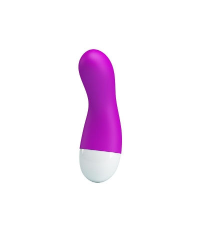 IAN PUNTO G Vibratore curvo in silicone con 30 funzioni