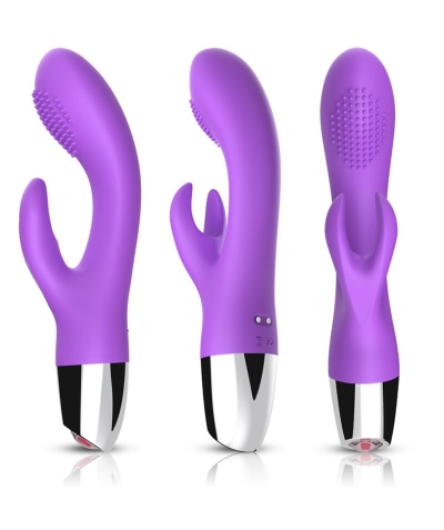 VIBRADOR RABBIT VIOLETA Vibrator ergonomico e impermeabile con molteplici modalità.