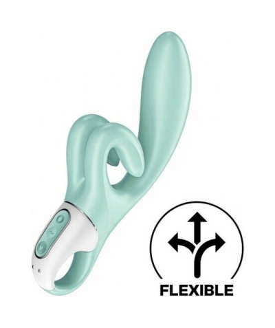 SATISFYER TOUCH ME Vibratore doppia stimolazione rabbit, in morbida silicone.