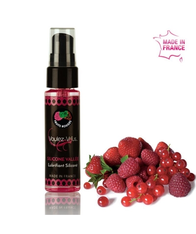 VOULEZ-VOUS LUBRICANTE SILICON Lubrificante intimo al silicone, sapore frutti rossi.