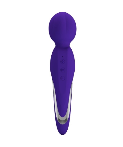 WALTER VIBRADOR WAND VIOLETA Massaggiatore erotico in silicone con vibrazione regolabile