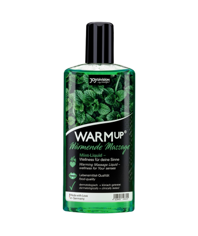 WARMUP GEL Olio da massaggio erotico al gusto di menta