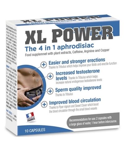 XL POWER Integratore per migliorare la funzione e il piacere sessuali