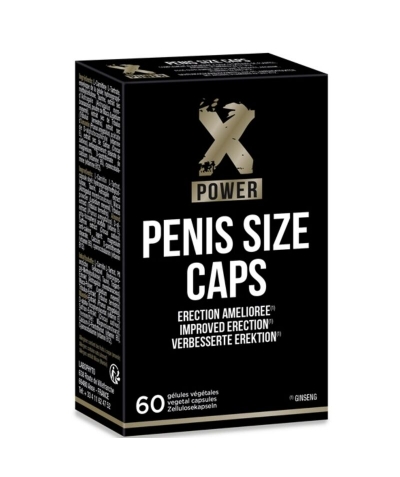 PENIS SIZE CAPS Migliora l'erezione e le dimensioni del pene in modo naturale.