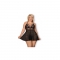 838-BAB-1 BABYDOLL E PERIZOMA NERO S/M nº1