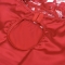 BABYDOLL IN RASO CON PIZZO ROSSO S/M nº9